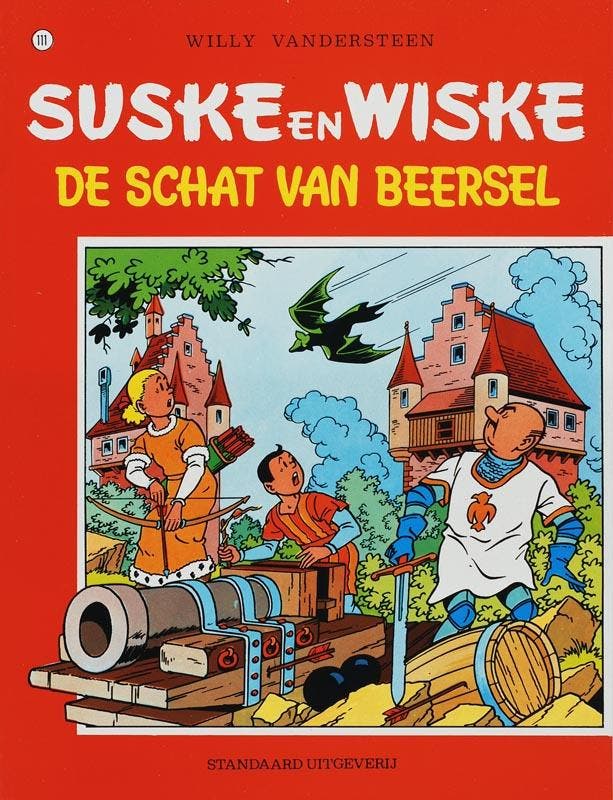 De schat van Beersel / Suske en Wiske / 111 9789002112935, Boeken, Stripverhalen, Gelezen, Verzenden