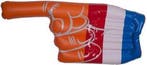 2dekans | Nederland Hand Opblaasbaar Oranje/rood/wit/blauw, Kinderen en Baby's, Ophalen of Verzenden, Nieuw