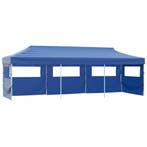 vidaXL Vouwtent pop-up met 5 zijwanden 3x9 m blauw, Verzenden