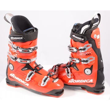40,5 41 skischoenen NORDICA SPORTMACHINE 100 R, RED/black, A, Verzenden, Gebruikt, Nordica