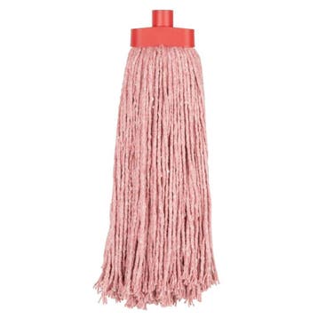 Mopkop | KENTUCKY | Rood (Kleurcodering) | 330(h)mm Jantex, Verzenden, Nieuw in verpakking