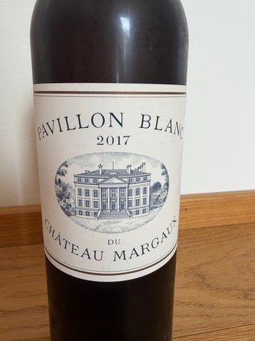 2017 Pavillon Blanc du Château Margaux - Bordeaux, Margaux -, Verzamelen, Wijnen, Nieuw