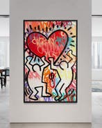 Gunnar Zyl - Heart / Keith Haring & Zyl XXL, Antiek en Kunst