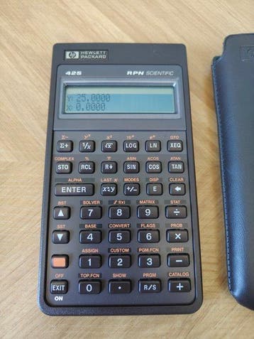 Hewlett Packard HP 42S RPN scientific calculator - Computer, Nieuw