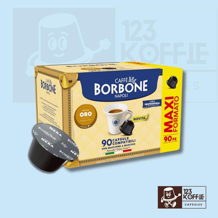 Borbone Nera capsules Dolce Gusto 90 stuks – sterke, Electroménager, Accessoires de machine à café, Envoi
