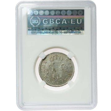 Espagne. Fernand VII. 2 Reales acuñada en la ceca de Cádiz