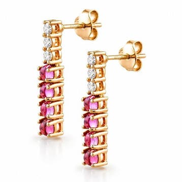 Sans prix de réserve - Boucles doreilles - 14 carats Or