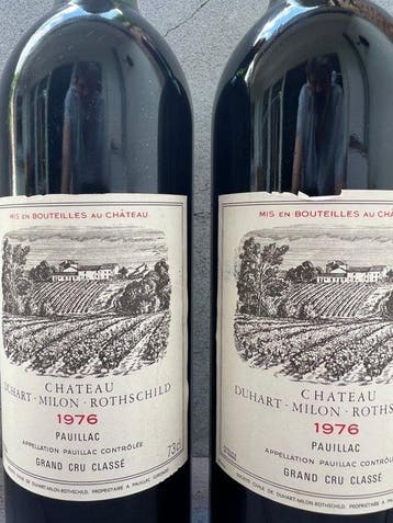 1976 Chateau Duhart-Milon-Rothschild - Pauillac 4ème Grand, Nieuw