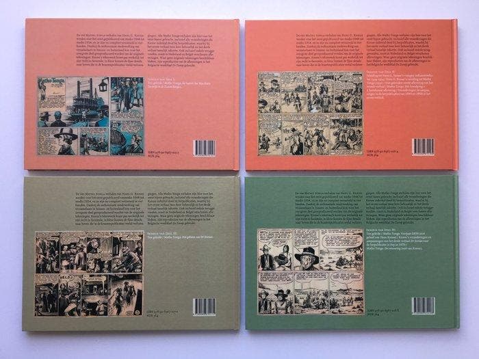 Matho-Tonga 1 t/m 4 - Complete reeks HC in originele doos -, Boeken, Stripverhalen