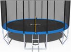 Fitness Trampoline Blauw | 180kg | A-kwaliteit, Overige typen, Ophalen of Verzenden, Metaal, Armen