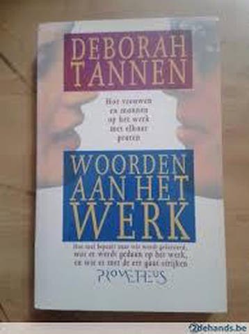 Woorden aan het werk 9789053332986 D. Tannen, Verzenden, D. Tannen