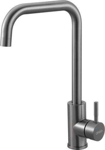 CENDO KK2-14VGM - Keukenkraan - GunMetal Zwart RVS, Verzenden, Nieuw, Inox