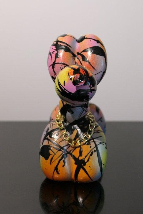 RichART - Balloon Dog version street art - 21 cm de long -, Antiek en Kunst, Kunst | Schilderijen | Modern