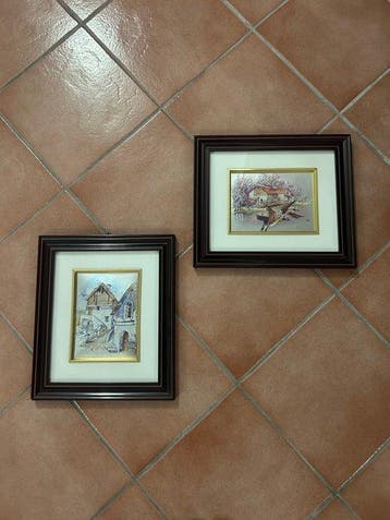Wanddecoratie (8) - Italië, Antiek en Kunst
