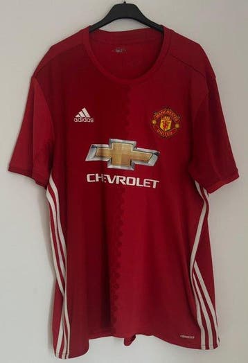Manchester United 2016-2017 Home Shirt - Engelse, Nieuw