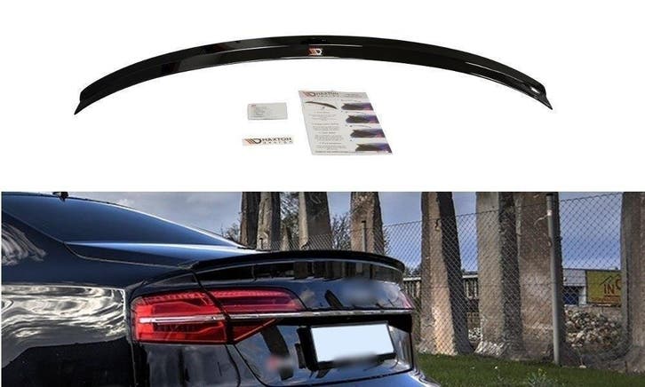 Achterklep spoiler lip voor Audi S8 D4 Facelift, Autos : Divers, Tuning & Styling, Enlèvement ou Envoi