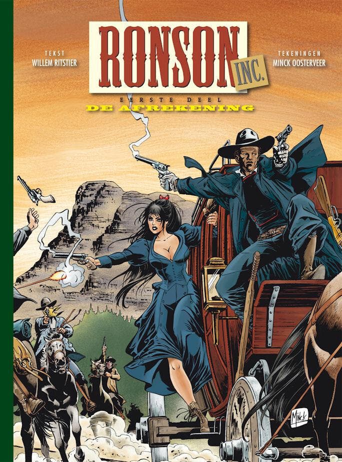 De afrekening / Ronson Inc. / 1 9789088860546, Boeken, Stripverhalen, Gelezen, Verzenden