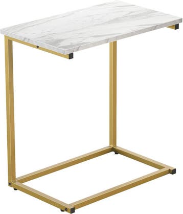 Pipishell C-vormige bijzettafel 68,5 cm hoog, bijzettafel me, Verzenden