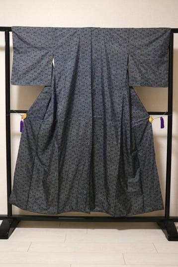 Textiel - 148 cm - 125.5 cm - Kasuri-geometrisch patroon