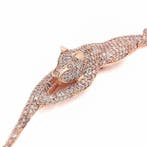 Hanger - 14 karaat Roségoud - 3.20ct. tw. Roze Diamant