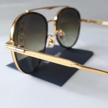 Longines - ZEISS Lenses - Gold Aviator - New - Lunettes de