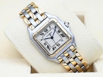 Cartier Panthere Ref. 187949 Year 2000s (Box), Bijoux, Sacs & Beauté, Ophalen of Verzenden, Polshorloge