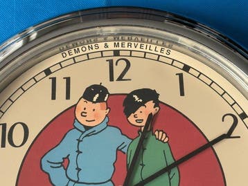 Kuifje, Tintin - Horloge murale Démons & Merveilles - 1, Nieuw