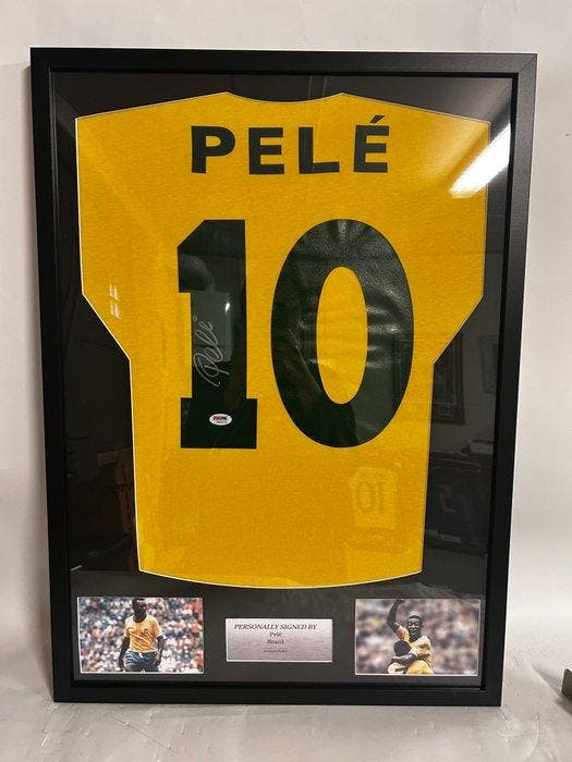 Brazil - Wereldkampioenschap Voetbal - Pelé - Voetbalshirt, Verzamelen, Overige Verzamelen