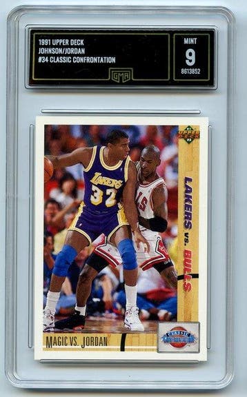 Upper Deck & Skybox - Lot of 2 - 1991 - Michael vs Magic -