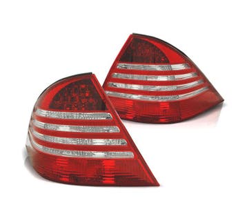 FEUX ARRIÈRE MERCEDES CLASSE S W220 02-05 ROUGE CHROMÉ, Verzenden, Nieuw