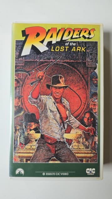 INDIANA JONES AND THE RAIDERS OF THE LOST ARK (VHS), Gebruikt