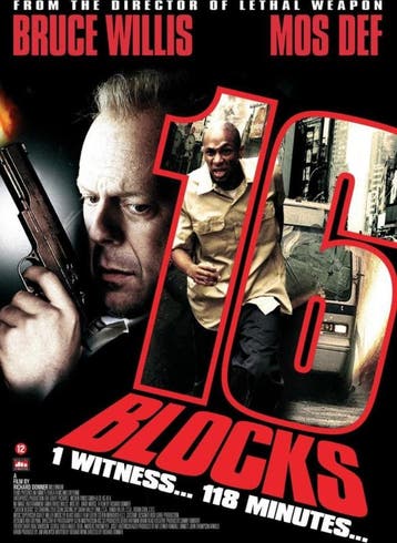 16 Blocks(dvd nieuw), Cd's en Dvd's, Ophalen of Verzenden, Nieuw in verpakking