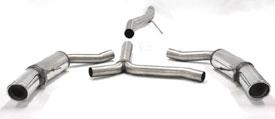 Simons uitlaatsyteem Duplex vanaf downpipe: RVS | Audi A4/A5, Auto-onderdelen, Verzenden, Nieuw
