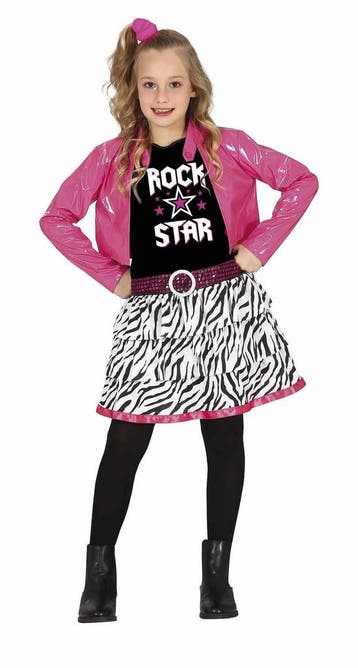 Rockstar Kostuum Meisje, Verzenden