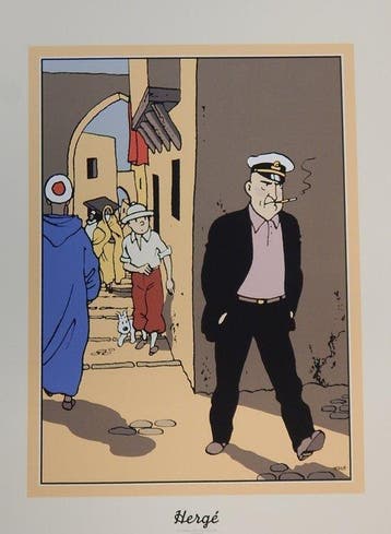 Tintin - Sérigraphie Archives Internationales - Alan - Le