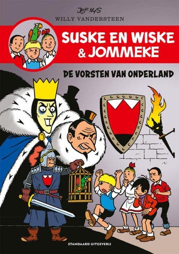 De vorsten van Onderland / Suske en Wiske & Jerommeke, Boeken, Verzenden, Zo goed als nieuw, Kristof Berte