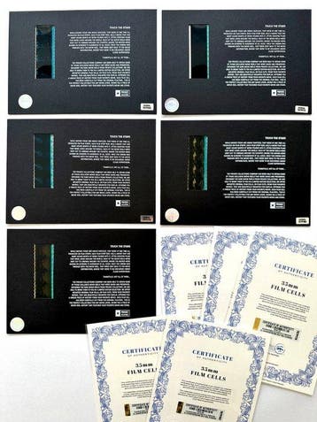 The Twilight Saga – Rare Set of 5 Mounted 35mm Film Cells –, Nieuw
