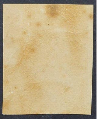 Frankrijk 1853 - Napoléon III niet-geperforeerd, 10 c., Gestempeld