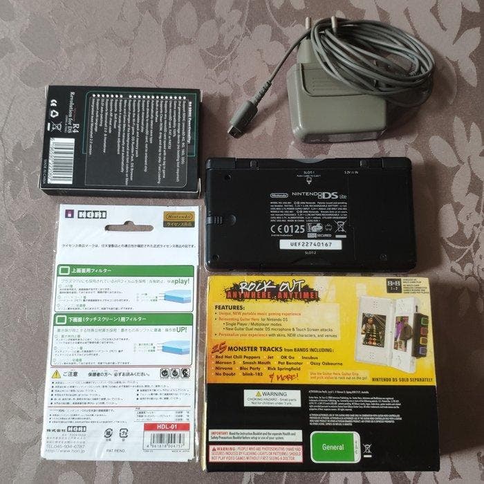 Nintendo - DS lite - Pack Collector DS Lite Guitar Hero +, Games en Spelcomputers, Spelcomputers | Overige Accessoires