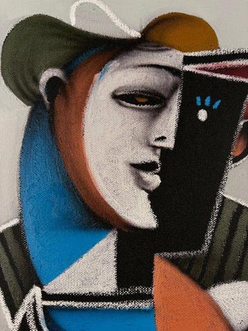 Jone Hopper - Petit Buste au chapeau