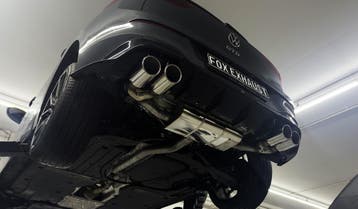 FOX VW Golf 8 GTD uitlaat einddemper rechts/links inclusief, Verzenden