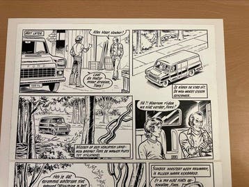 Broeckx Jeff - 1 Original page - Sloeber - Het komplot -, Livres, BD