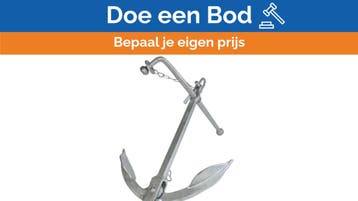 Bieden: Sanguineti Admiralty anchor 35 KG galvanized, Ophalen of Verzenden, Nieuw