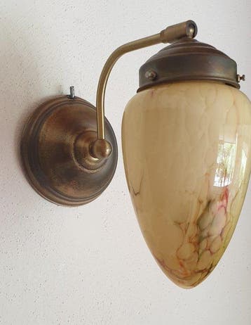Lampe murale - Opaline
