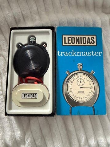Leonidas / Heuer - Trackmaster - NOS Stopwatch – Vintage, Handtassen en Accessoires, Nieuw