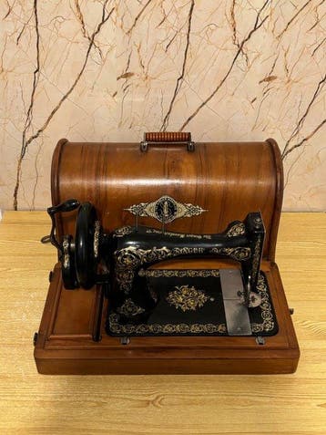 Singer 28K (1901) Naaimachine - Walnoot