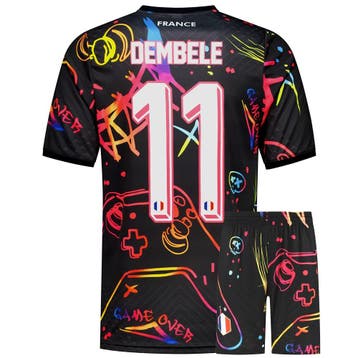 Kingdo Frankrijk Voetbaltenue Dembele - Gaming - Kind en, Verzenden, Bal