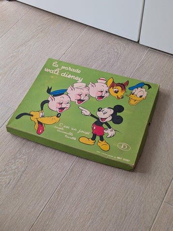 Mickey Mouse - 7 Figurine - Delacoste - 1945