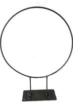 Metalen frame Zwaar Ring op dubbele poot platte plaat Ø40 cm, Hobby en Vrije tijd, Nieuw