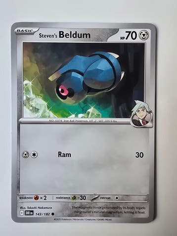 STEVENS BELDUM (DESTINED RIVALS 143/182) (TRADING CARD), Gebruikt